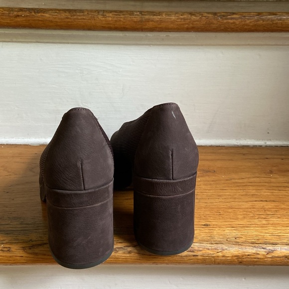 Eileen Fisher Signy Brown Knit Pumps 7 1/2Medium - Picture 7 of 10